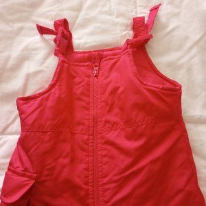 Pink snow pants/ overalls